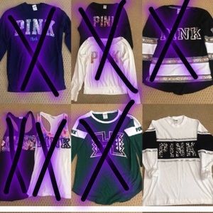 PINK Victoria’s Secret shirts